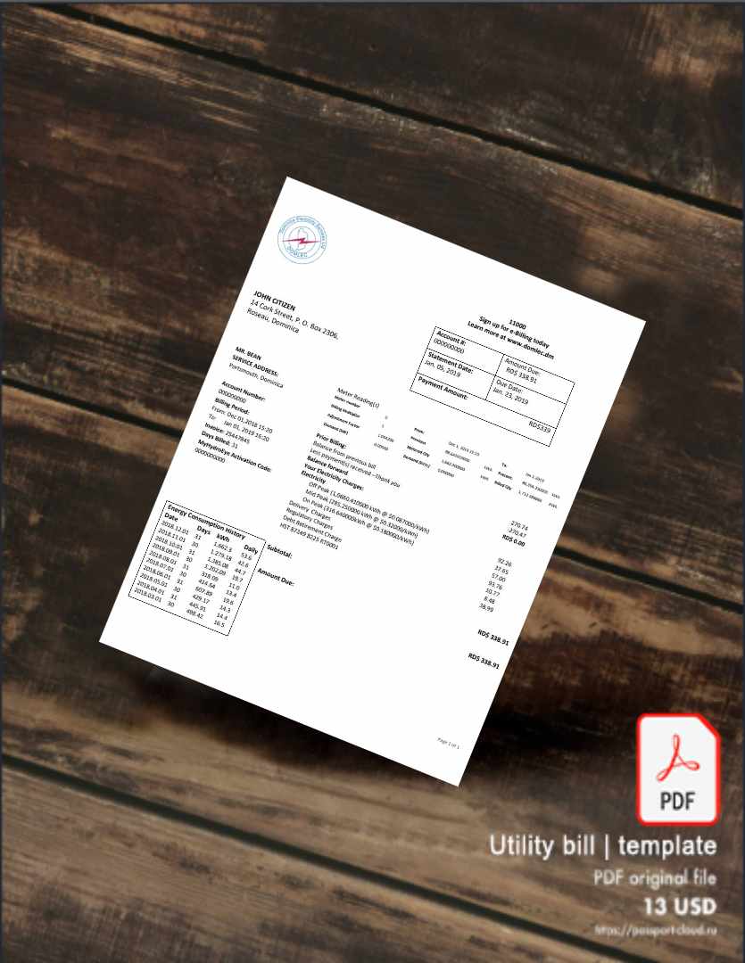 Utility bill | Albanian Power | Albania